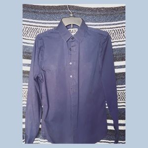 Navy Blue Dress Shirt